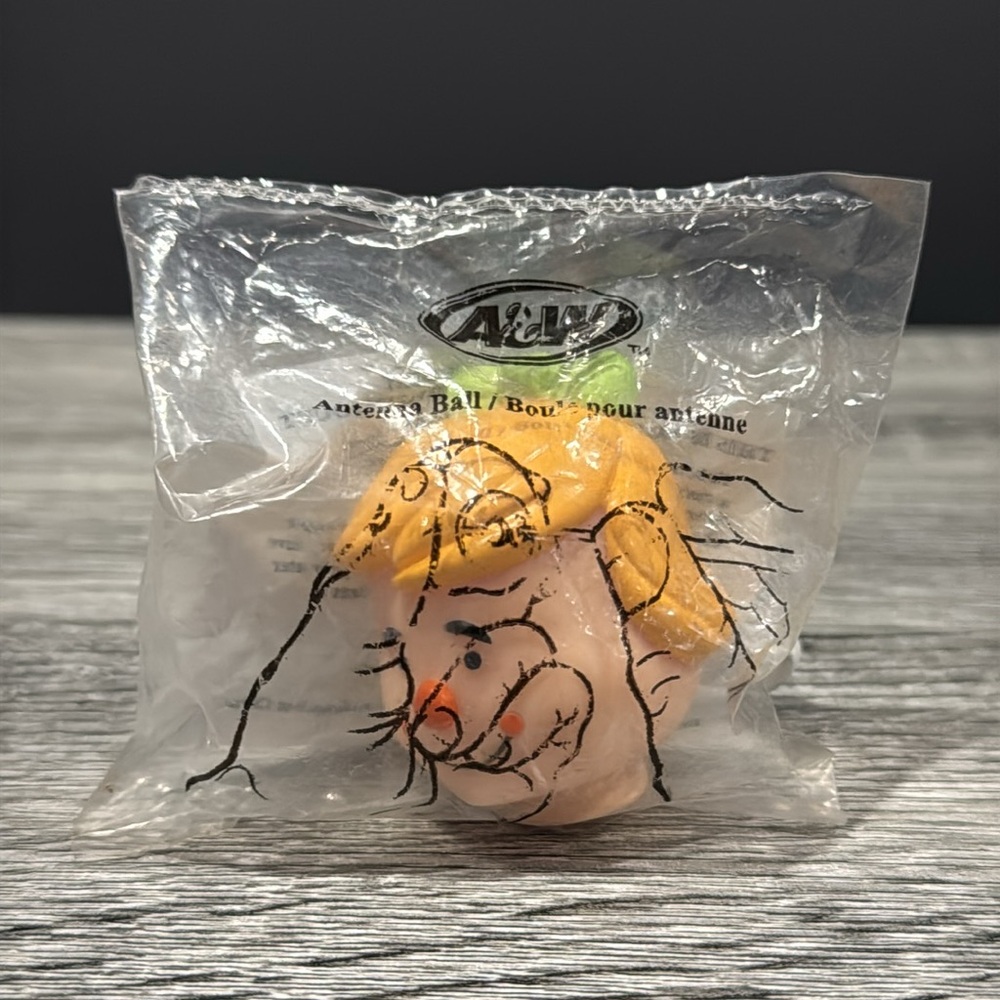 A&W: Baby Burger Antenna Topper - Vintage Collectible Item